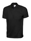 UC122 Jersey Poloshirt Black colour image